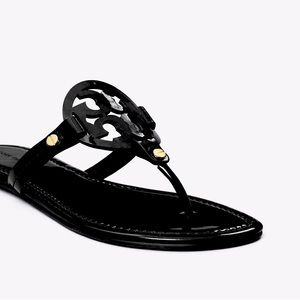 Tory Burch Black Miller Sandals